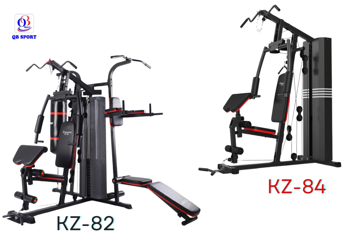 Giàn Tạ Đa Năng Zasami KZ-84 và KZ-82 Tại QB Sport Quảng Bình: Thiết Bị Tập Luyện Toàn Diện