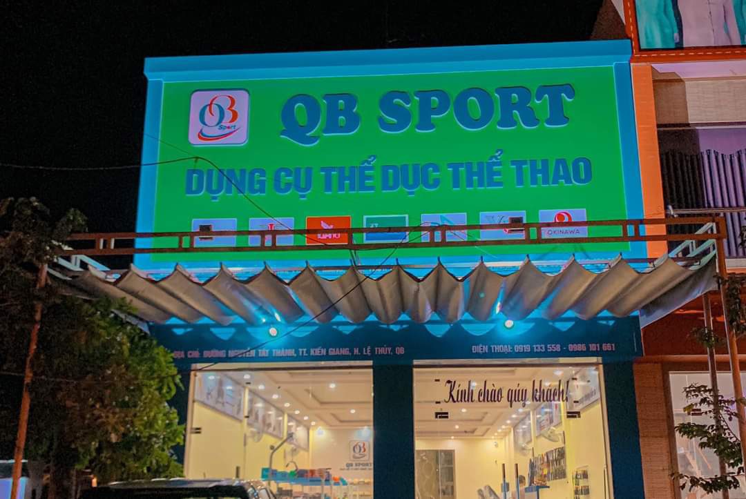 Cửa hàng QB Sport tại Quảng Bình